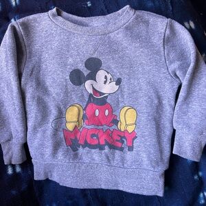 Vintage-Style Mickey Graphic Sweatshirt